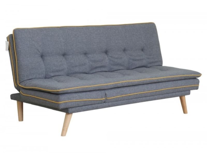 LPD Marcel Grey Fabric Sofa Bed