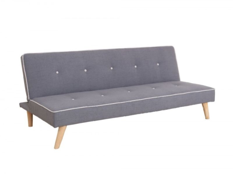 LPD Parker Grey Fabric Sofa Bed