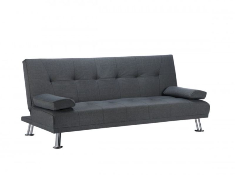 Birlea Logan Grey Fabric Sofa Bed