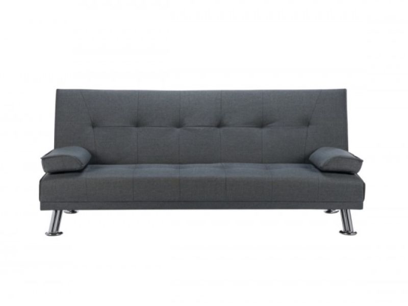 Birlea Logan Grey Fabric Sofa Bed