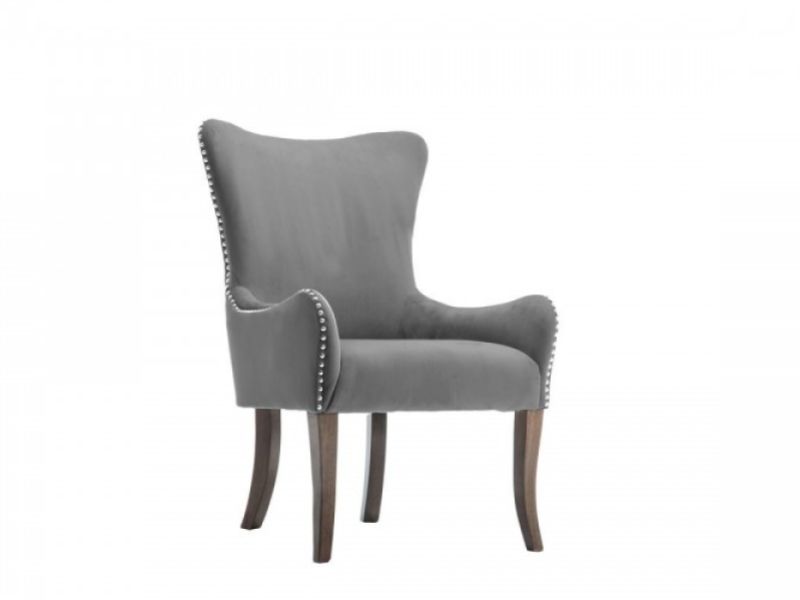 Birlea Ellis Armchair In Grey Fabric