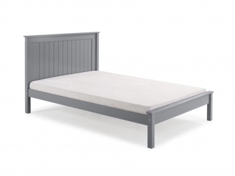 Limelight Taurus 3ft Single Grey Wooden Bed Frame With Low Foot End