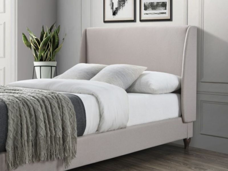 Limelight Frida 4ft6 Double Sandstone Fabric Bed Frame