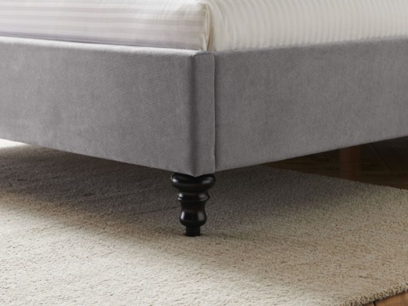 Limelight Rosa 6ft Super Kingsize Light Grey Fabric Bed Frame