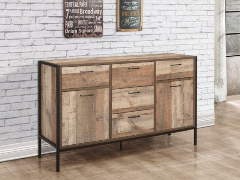 Birlea Urban Rustic Large Sideboard