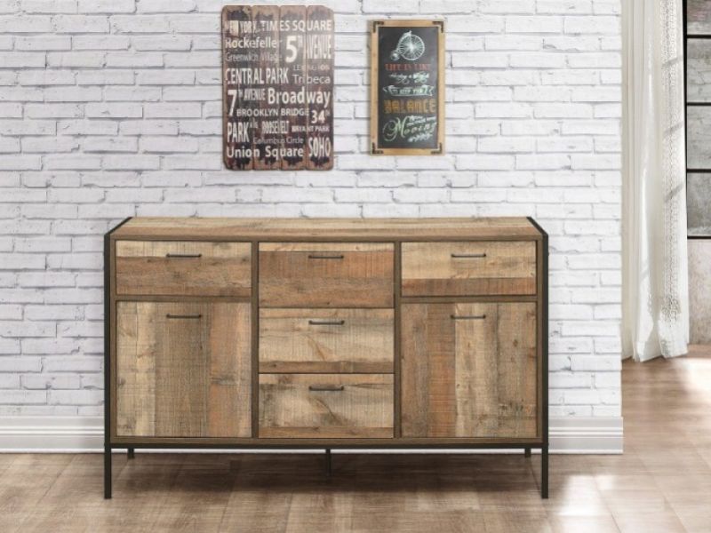 Birlea Urban Rustic Large Sideboard