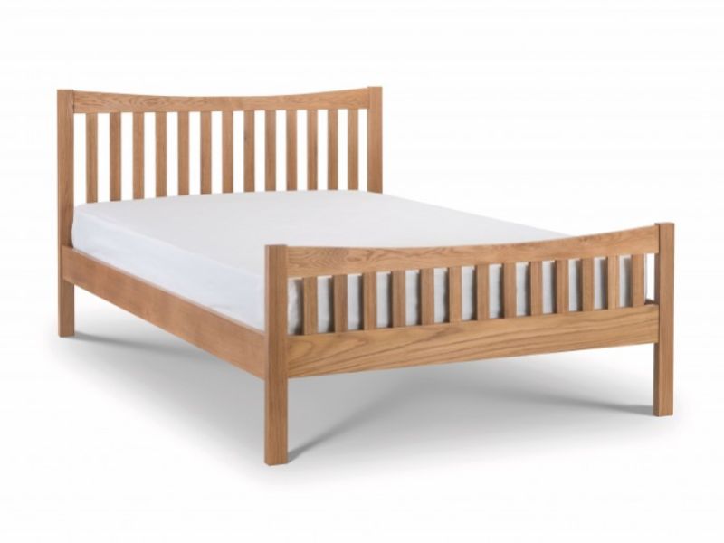 Julian Bowen Bergamo 4ft6 Double Oak Bed Frame