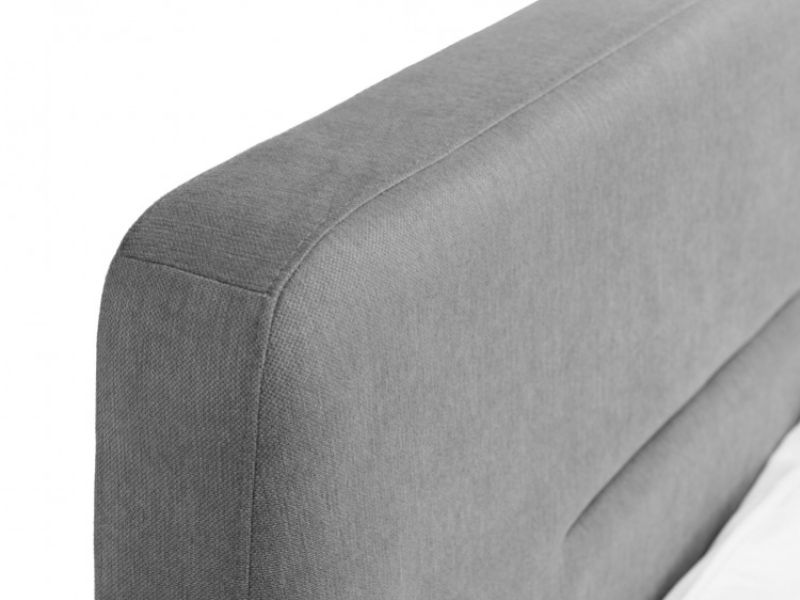 Julian Bowen Kyoto 5ft Kingsize Grey Fabric Bed Frame
