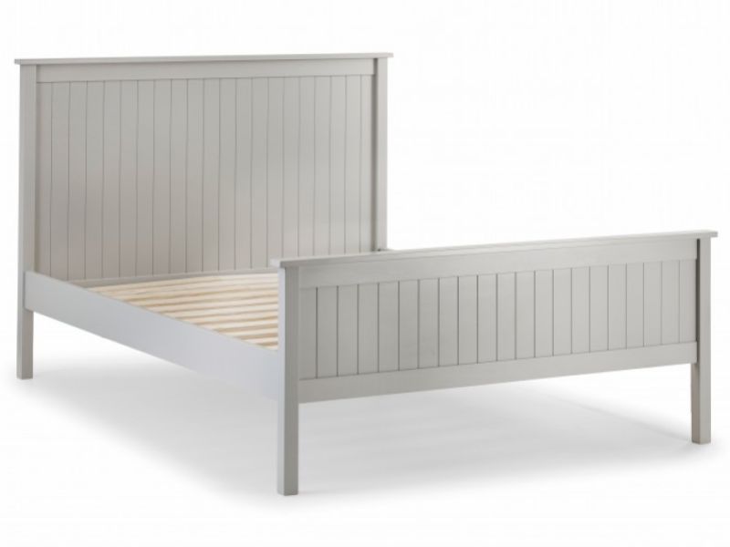 Julian Bowen Maine 4ft6 Double Dove Grey Wooden Bed Frame