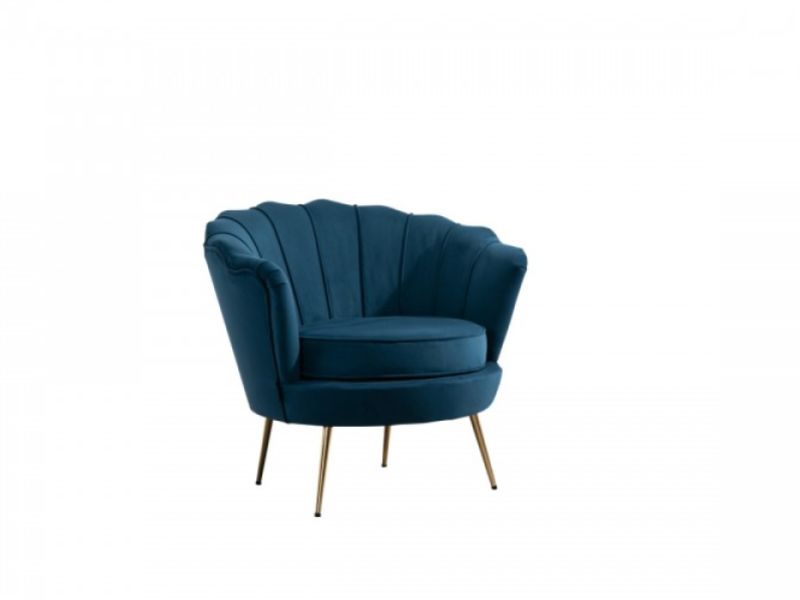 Birlea Ariel Armchair In Soft Blue Fabric