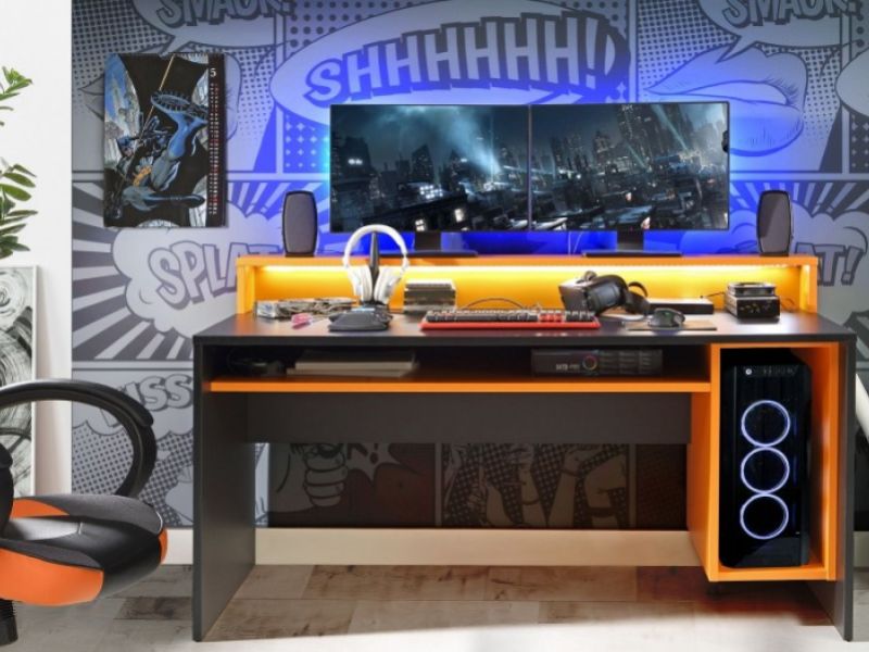 Flair Furnishings Power Y Gaming Desk