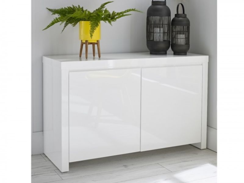 LPD Puro Sideboard In White Gloss