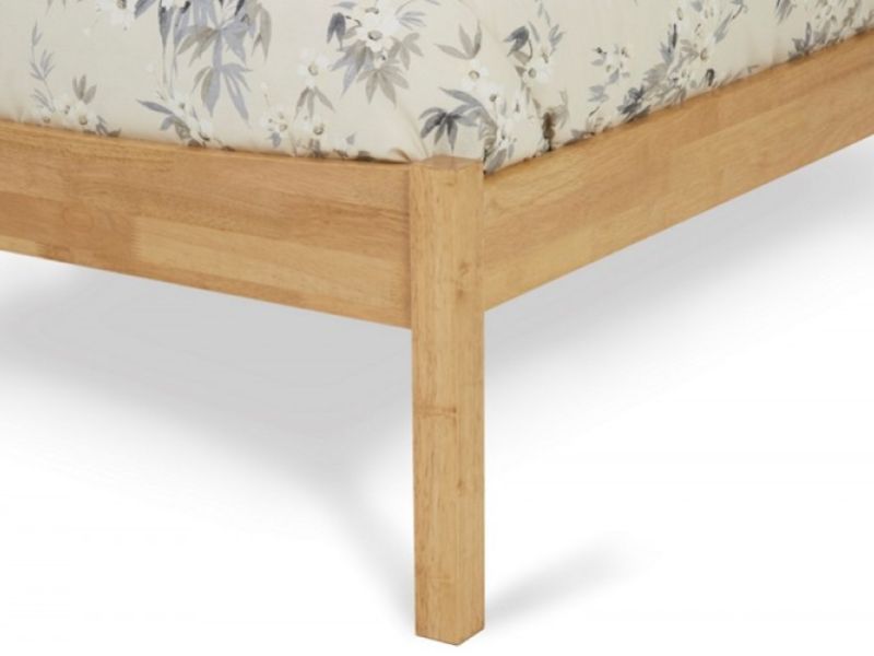 Serene Alice 3ft Single Wooden Bed Frame In Honey Oak