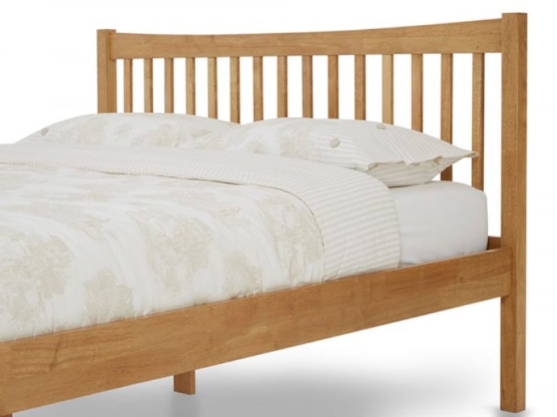 Serene Alice 6ft Super Kingsize Wooden Bed Frame In Honey Oak