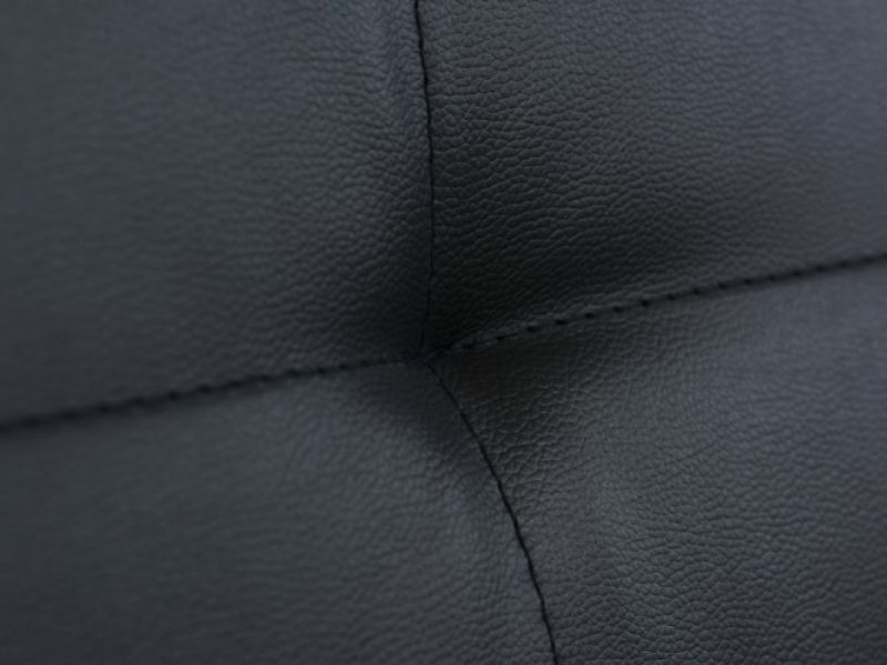 Birlea Franklin Black Faux Leather Sofa Bed