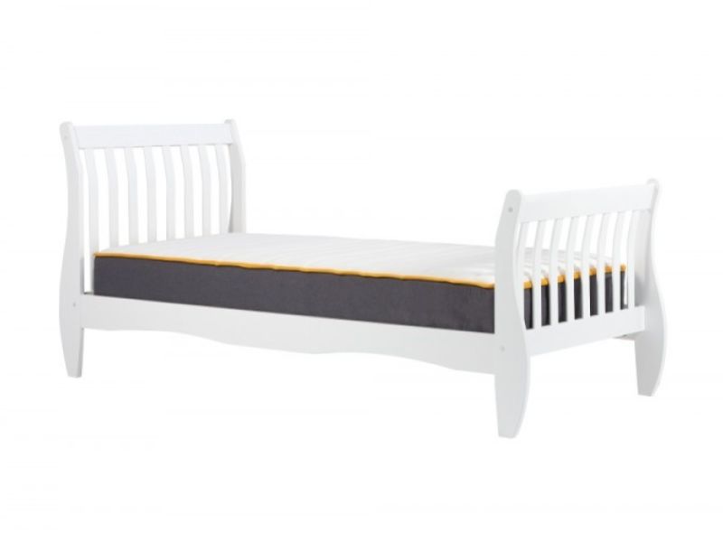 Birlea Belford 3ft Single White Wooden Bed Frame