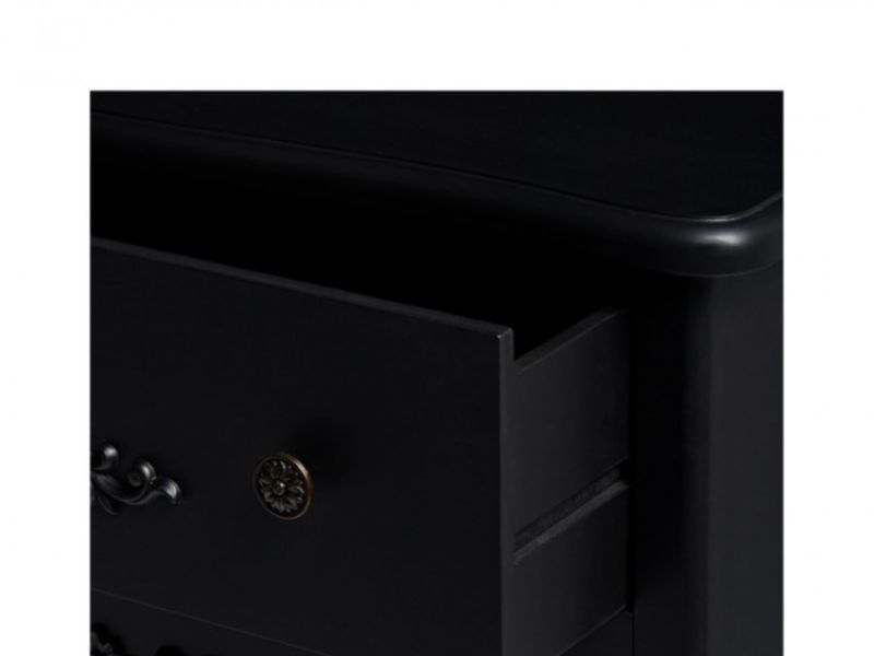 LPD Antoinette 4 Drawer Chest In Black