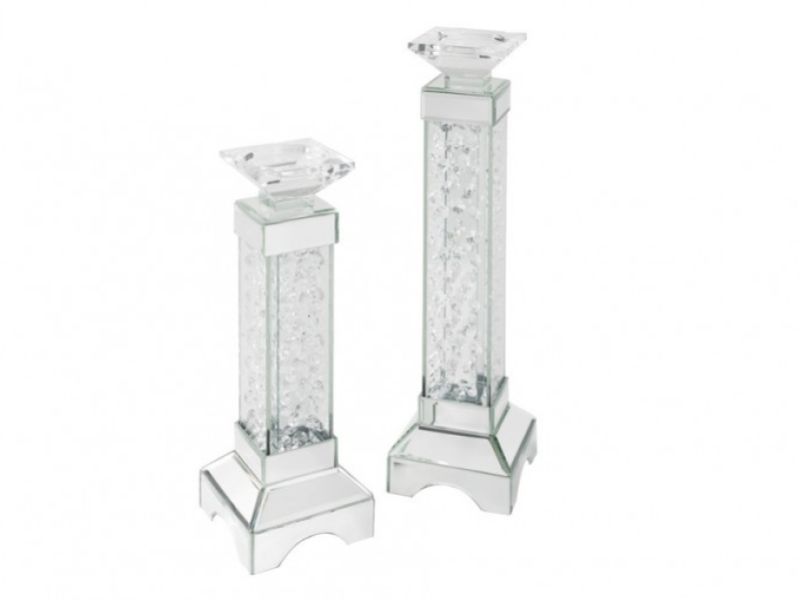 LPD Valentina Large Mirrored Candle Holder