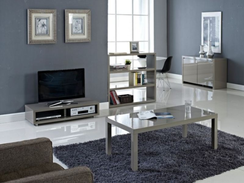 LPD Puro Coffee Table In Stone Gloss