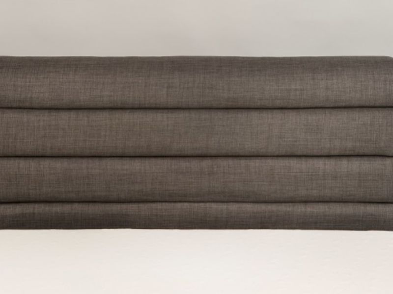 Emporia Chelsea 6ft Super Kingsize Grey Fabric Ottoman Bed