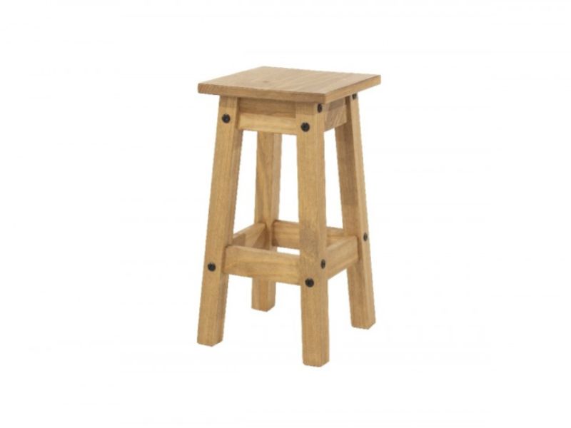 Core Corona Pair Of Pine Low Stools