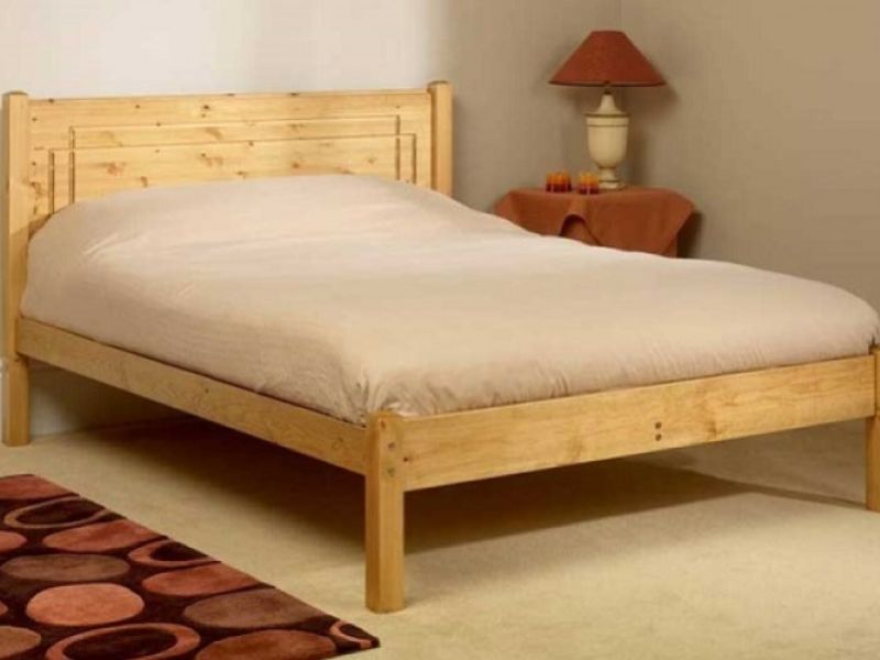 Friendship Mill Vegas Low Foot End 3ft Single Pine Wooden Bed Frame