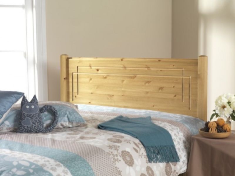 Friendship Mill Vegas 6ft Super Kingsize Pine Wooden Headboard