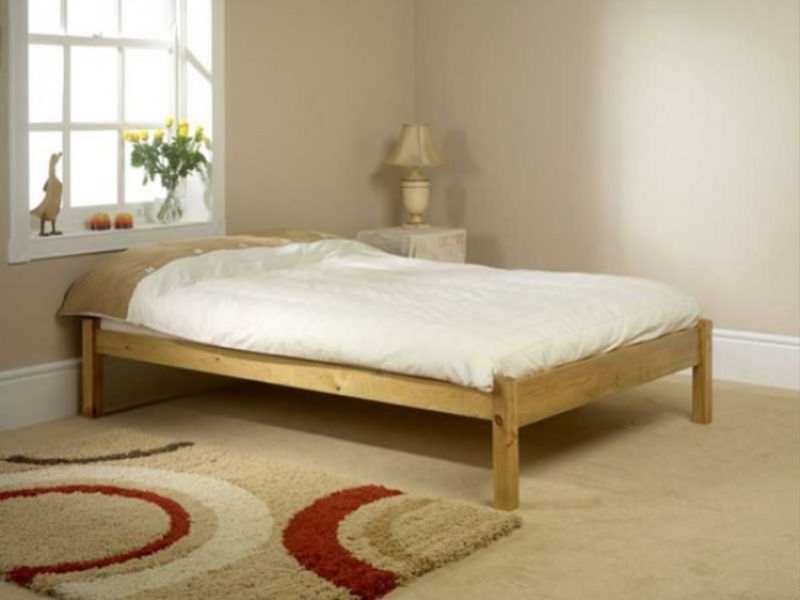 Friendship Mill Studio Bed 2ft6 Small Single Pine Wooden Bed Frame