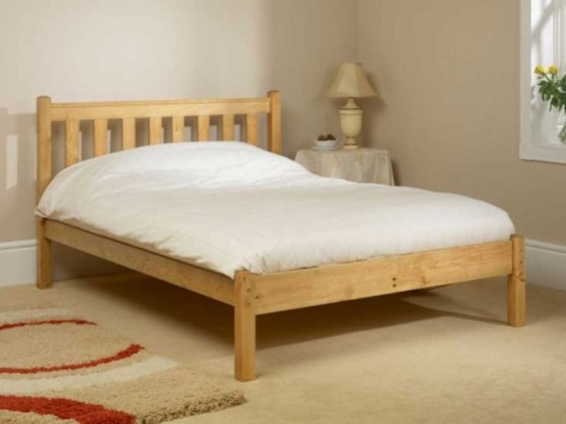 Friendship Mill Shaker Low Foot End 4ft6 Double Pine Wooden Bed Frame