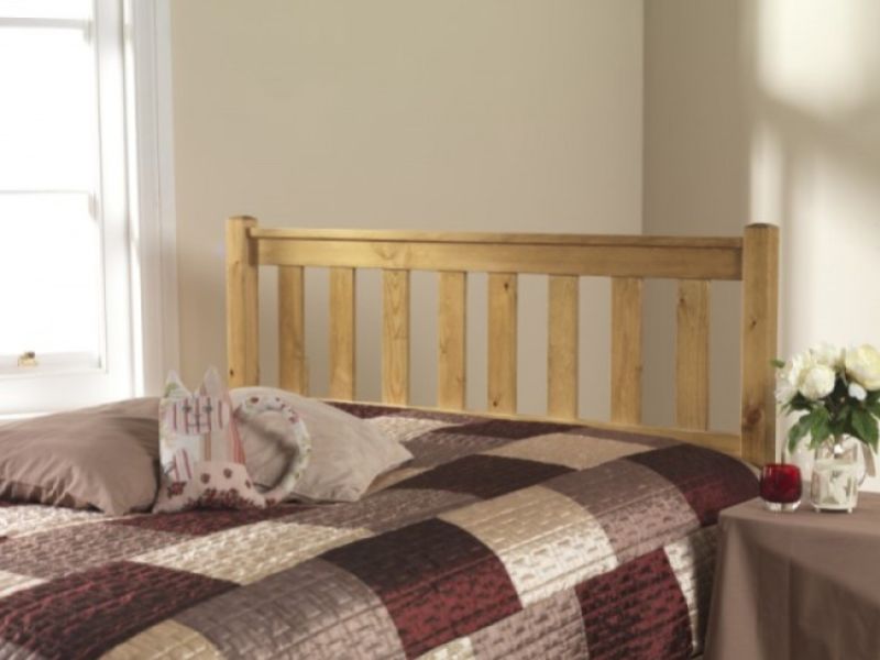 Friendship Mill Shaker 2ft6 Small Single Pine Wooden Headboard