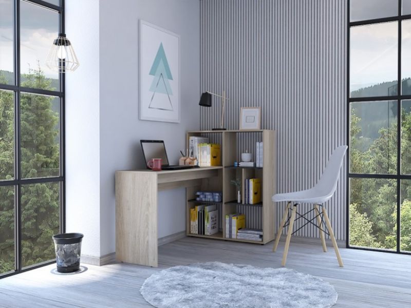 Core Harvard Corner Desk With Bookcase