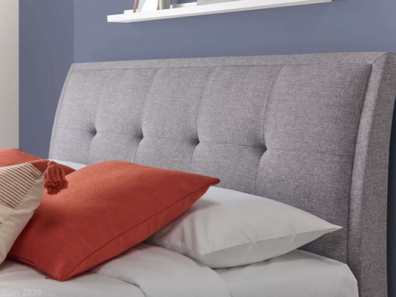 Kaydian Accent 5ft Kingsize Marbella Grey Ottoman Storage Bed