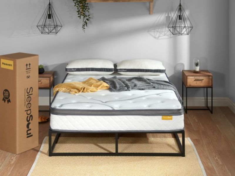 Birlea Sleepsoul Heaven 1000 Pocket And Coolgel Pillow Top 6ft Super Kingsize Mattress