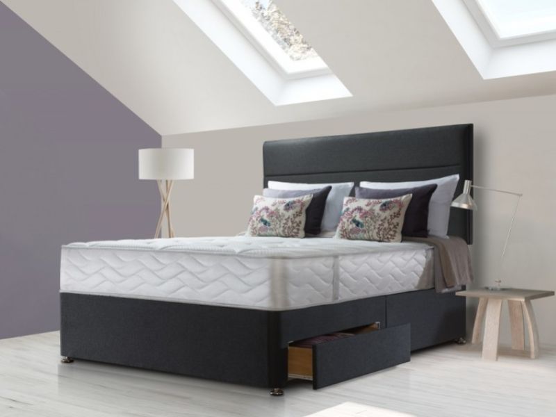 Sealy Posturepedic Jubilee Latex 4ft6 Double Divan Bed