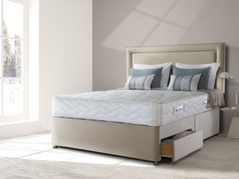 Sealy Pearl Elite 4ft6 Double Divan Bed