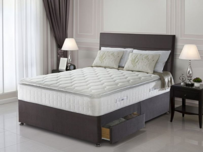 Sealy Nostromo Latex 1400 Pocket 3ft Single Divan Bed