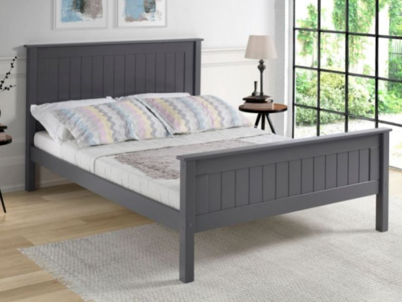 Limelight Taurus 3ft Single Dark Grey Wooden Bed Frame