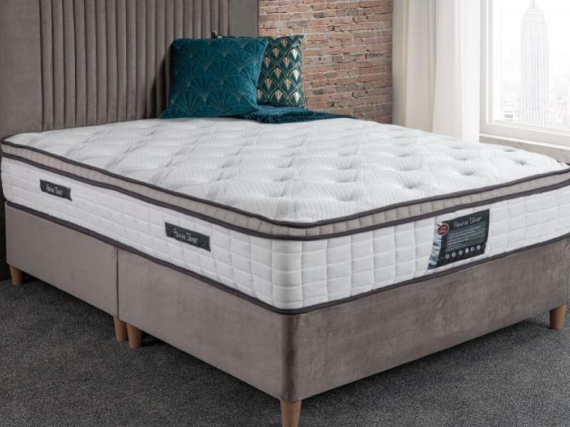 Sweet Dreams Revive Silver 4ft6 Double 800 Pocket And Memory Mattress