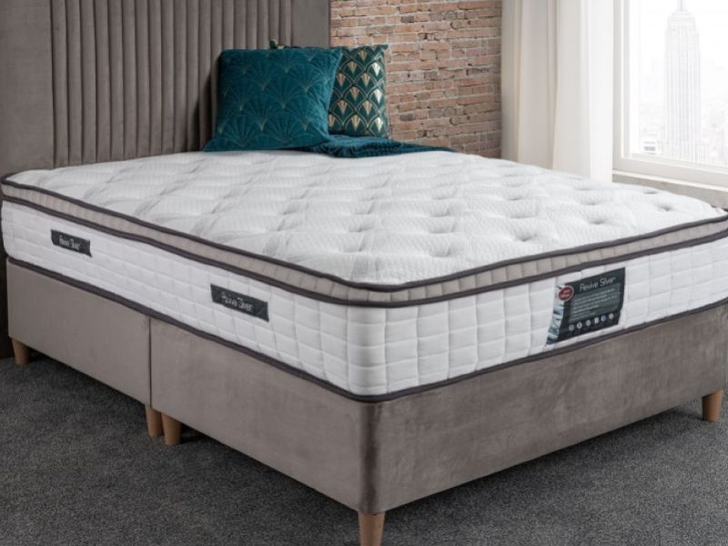 Sweet Dreams Revive Silver 5ft Kingsize 800 Pocket And Memory Mattress