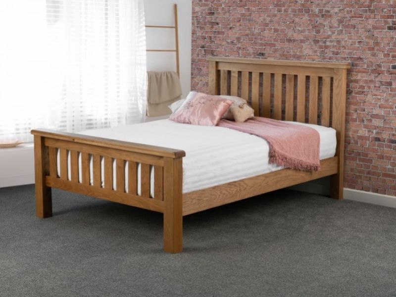 Sweet Dreams Marlon 4ft6 Double Solid Oak Bed Frame