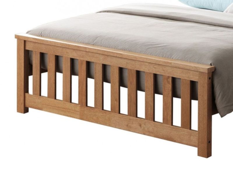 Sweet Dreams Conrad 5ft Kingsize Oak Finish Wooden Bed Frame