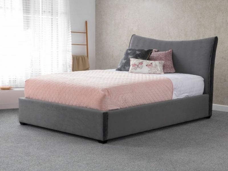 Sweet Dreams Poppy 4ft6 Double Fabric Bed Frame (Choice Of Colours)