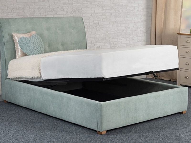 Sweet Dreams Harper 4ft6 Double Fabric Ottoman Bed Frame (Choice Of Colours)