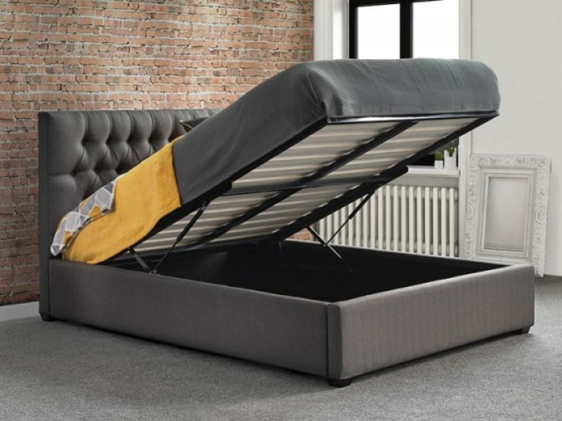 Sweet Dreams Layla 4ft6 Double Fabric Ottoman Bed Frame (Choice Of Colours)