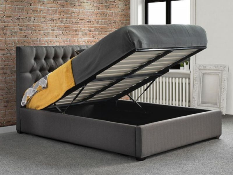 Sweet Dreams Layla 5ft Kingsize Fabric Ottoman Bed Frame Choice Of Colours