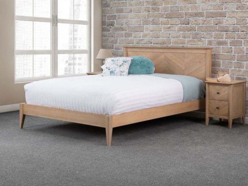 Sweet Dreams Insignia 4ft6 Double Oak Bed Frame