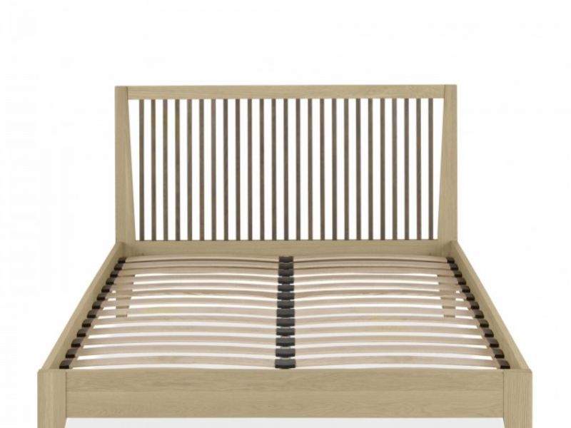 Bentley Designs Rimini Oak 5ft Kingsize Wooden Bed Frame