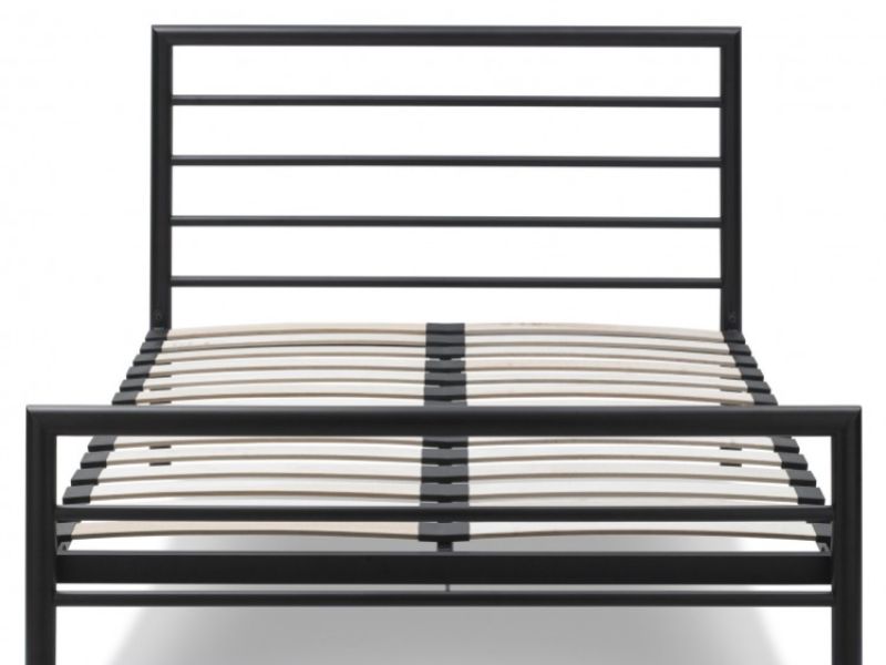 Bentley Designs Urban 5ft Kingsize Matt Black Metal Bed Frame