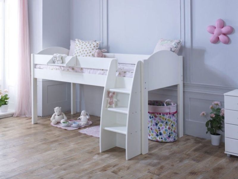 Kids Avenue Eli A Midsleeper Bed In White