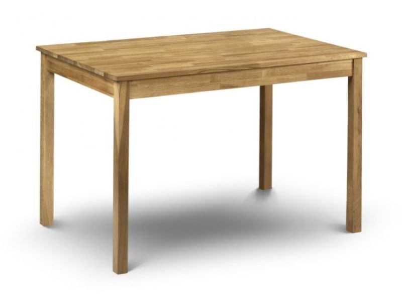 Julian Bowen Coxmoor Rectangle Dining Table in American White Oak